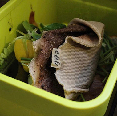 How To Compost Organic Matter—From Veggie Scraps To Ebb Reusable Cloth Filters
