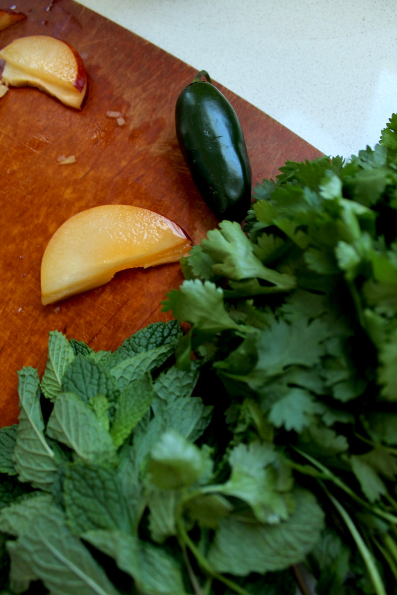 Plum & Jalapeño Relish Recipe from The Cantina GDS Cloth Goods