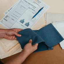 Load image into Gallery viewer, Upcycled Denim Fabric | In Upcycled Denim