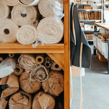 Load image into Gallery viewer, Upcycled Denim Fabric | In Upcycled Denim