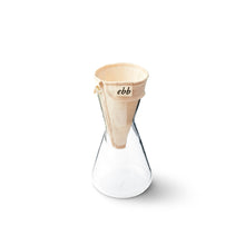 Load image into Gallery viewer, Ebb Reusable Coffee Filter | Compatible with Chemex® 3 Cup