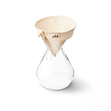 Load image into Gallery viewer, Ebb Reusable Coffee Filter | Compatible with Chemex® 6-10 Cup