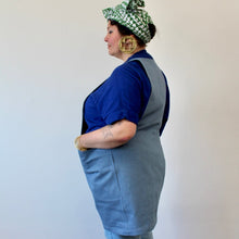 Load image into Gallery viewer, Paulina Smock | In Upcycled Denim
