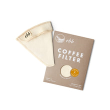 Load image into Gallery viewer, Ebb Reusable Coffee Filter | Compatible with Chemex® 3 Cup