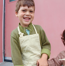 Load image into Gallery viewer, Naturally-Dyed Toddler Apron | In Organic Cotton
