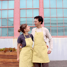 Load image into Gallery viewer, Naturally-Dyed Apron | In Organic Cotton
