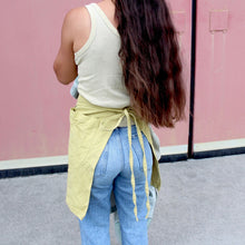 Load image into Gallery viewer, Naturally-Dyed Apron | In Organic Cotton
