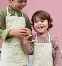 Load image into Gallery viewer, Naturally-Dyed Toddler Apron | In Organic Cotton
