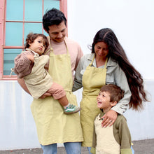 Load image into Gallery viewer, Naturally-Dyed Toddler Apron | In Organic Cotton
